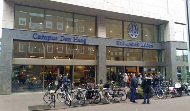 De Campus Den Haag van de Universiteit Leiden aan de Wijnhaven Foto Omroep West